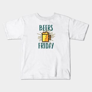 Beer Time Friday Kids T-Shirt